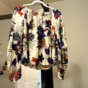 SHEIN off the shoulder loose blouse. Large